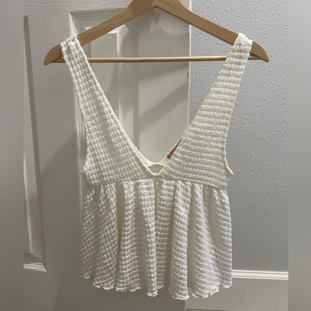 urban outfitters boho lace top
